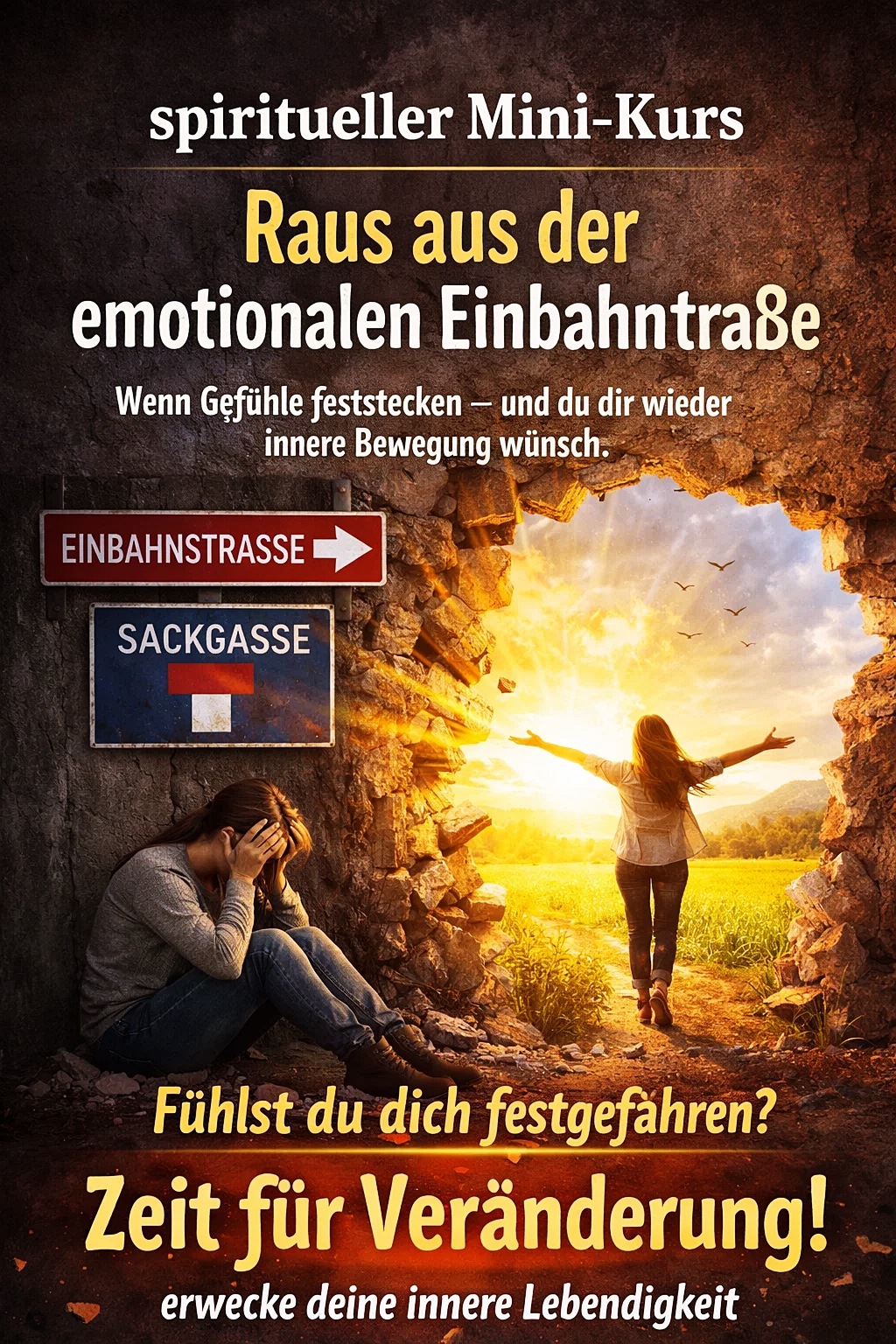 Raus aus der emotionalen Einbahnstraße