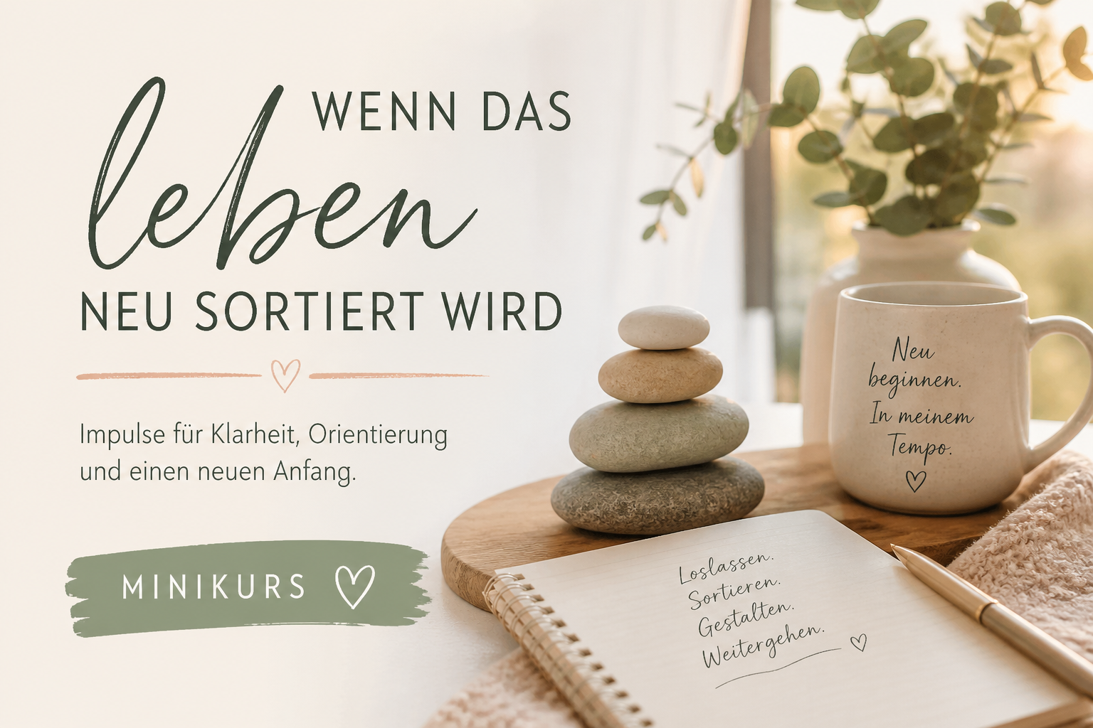 Wenn das leben neu sortiert wird